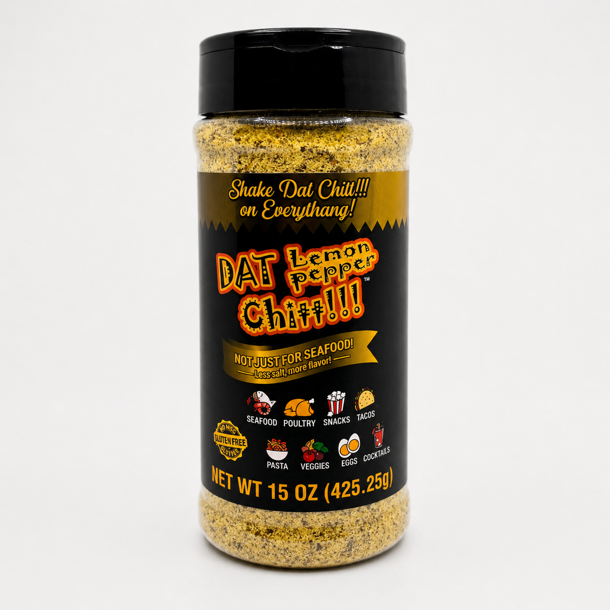 Lemon Pepper Chitt | Cajun Spice Seasoning - 15 oz – DAT CAJUN CHITT